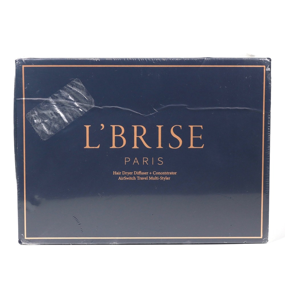 L'BRISE Paris AirSwitch Travel MultiStyler Hair Dryer Diffuser Concentrator NIB⁠